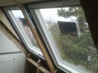 Dachfenster im Bau