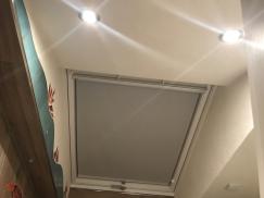 Dachfenster mit Textilscreen
