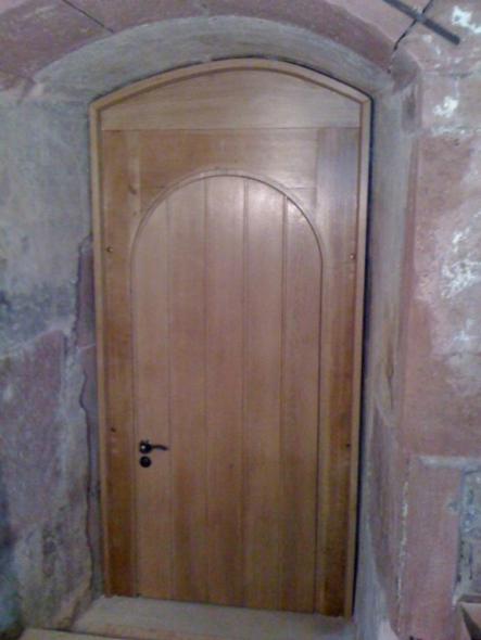 Holz-Tür im Altbau